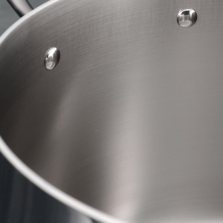 Tramontina Gourmet 3-Qt Tri-Ply Clad Stainless Steel Sauce Pan photo 7