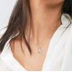 thumbnail image 4 of I Am a Child of God Heart Cross Birthstone Necklace Jewelry Baptism Gifts First Communion Gifts for Girls Goddaughter Daughter Teens Women, 4 of 4