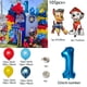 thumbnail image 4 of 1 juego de globos de látex con temática de la Patrulla Canina para mascotas, kit de arco de guirnalda para decoración de fiestas de cumpleaños, globos de aire, juguete inflable para niños, 4 of 5