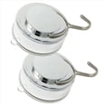 thumbnail image 3 of Gancho de SuccióN Paquete de 8 de Ventosa de Acero Inoxidable Al VacíO, Gancho para Toallas de BañO, Soportes Hasta 18 Lb Pared con Ventosa, Perchas Cocina y BañO, 3 of 3