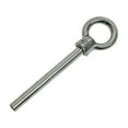 thumbnail image 3 of Stainless Steel Eye Bolt 1/4"x3" Marine Non-Threaded Shoulder Eyebolt, 10 Pcs, 3 of 5