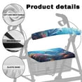 thumbnail image 6 of COEQNE Ocean Dolphin Rollator Seat and Back Rest Covers Medical Rollator Walker Seat Set of 2 Piece Covers Animal Patterns Rollator Seat and Back Rest Covers, 6 of 7