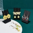 thumbnail image 4 of Earrings Display Stand With Protective Film, Sturdy Acrylic Material, Cool And Fashionable Jewelry Earring Display Rack Acrylic Earring Holder Organizer, Transparent, 4.8x8x3cm, 4 of 8