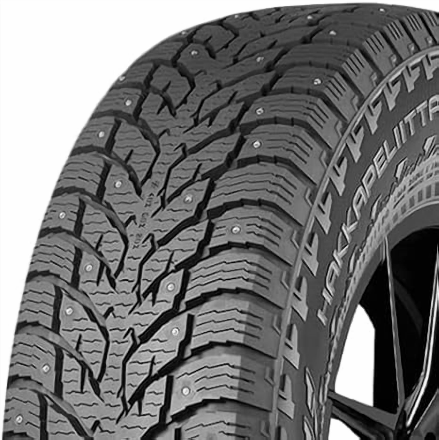 Nokian Hakkapeliitta LT 3 Winter LT275/65R18 123/120Q E Light Truck Tire Fits: 2015-23 Ford F-150 Lariat, 2019-23 Chevrolet Silverado 1500 LT Trail Boss