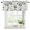 White Green, variant on 2 Pack Valances for Window, Cartoon Tractor Short Curtains for Kitchen Bedroom Living Room, Cute Digger Shovel Truck Car Khaki Rod Pocket Small Window Treatment Valance Drapes 42 x 12 Inch