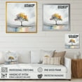 thumbnail image 4 of Designart "Tree Respite In Minimalism Rainbows I" Minimalism Canvas Prints, 4 of 7