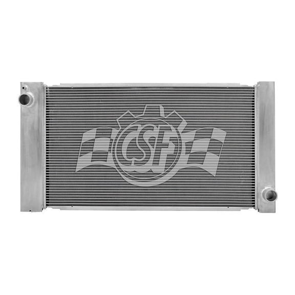 CSF 3430 1 Row Plastic Tank Aluminum Core Radiator