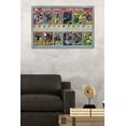 thumbnail image 2 of Marvel Comics - Marvel 80th Anniversary - Cards Wall Poster, 22.375" x 34", Framed, 2 of 2