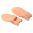 thumbnail image 3 of Soidarity Nuevo 1 par de separadores de dedos de Gel de silicona alivia el dolor de pies Hallux Valgus Corrector herramientas para el cuidado de los pies Type5 NO5 Soidarity CE000610-02, 3 of 6