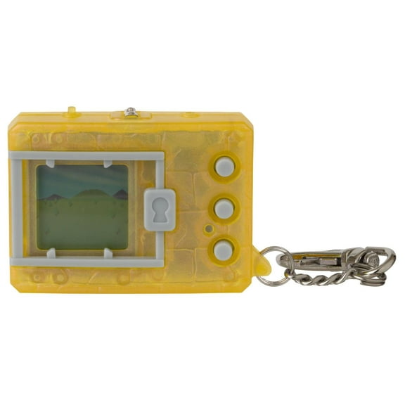 Bandai Original Digimon Digivice Virtual Pet Translucent Yellow