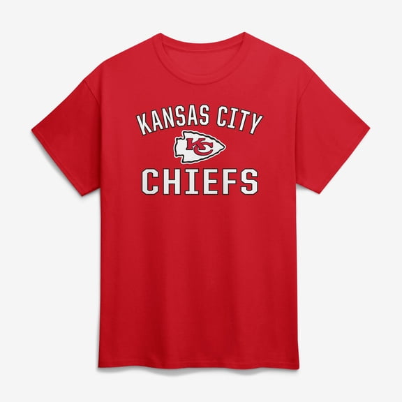 Men's Fanatics Red Kansas City Chiefs Victory Arch T-Shirt