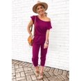 thumbnail image 2 of Mono PRETTYGARDEN 2025 Hombros Descubiertos Morado XL, 2 of 5