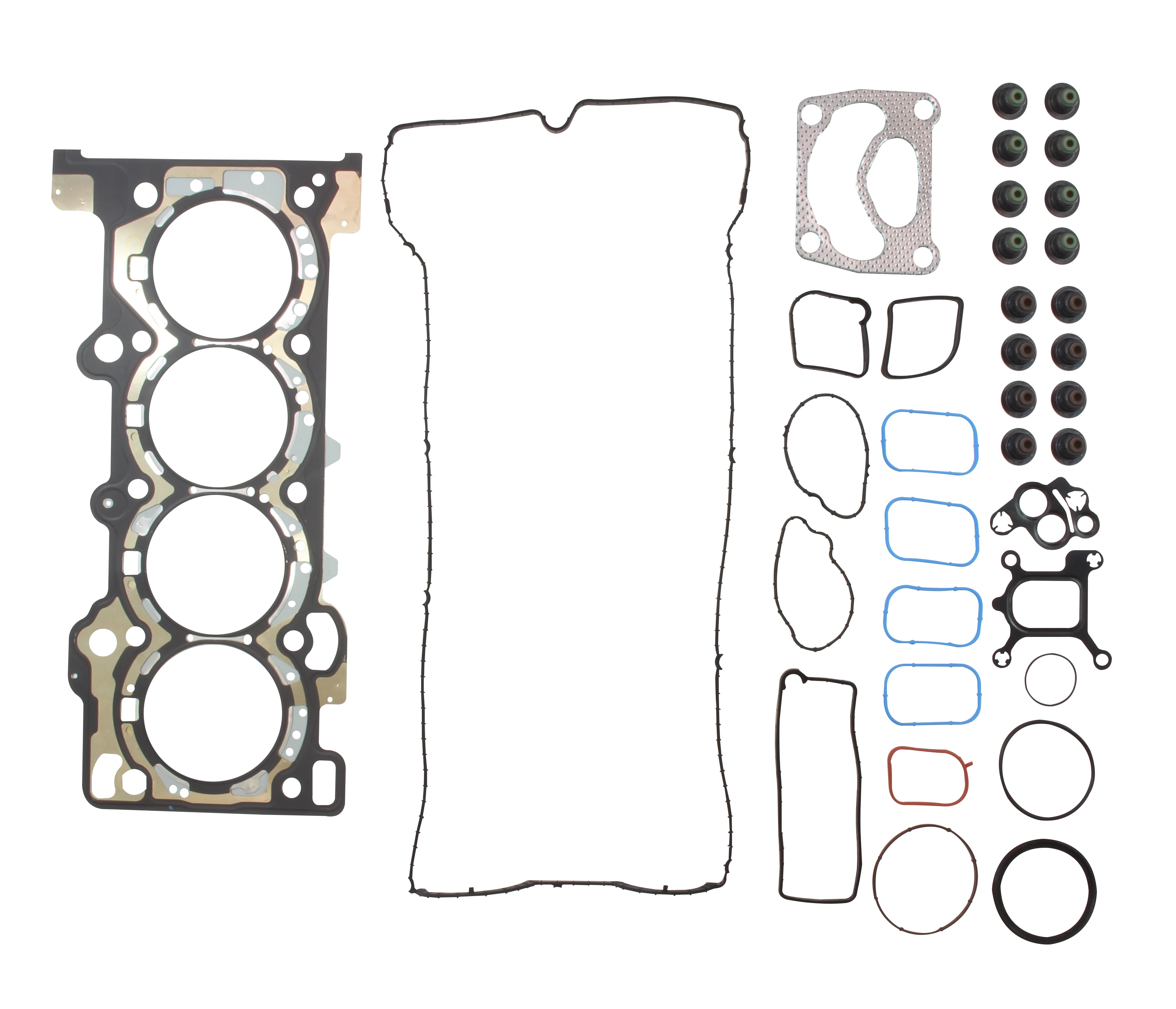 DNJ HGB4318 Cylinder Head Gasket set with Head Bolt Kit Fits Cars & Trucks 15-19 Ford 2.3L 16V DOHC