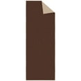 thumbnail image 4 of Ottomanson Solid Kitchen Runner Rug 1'10" x 6' - Non Slip Low Pile Carpet, Brown, 4 of 14