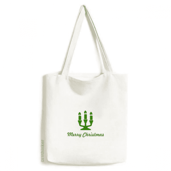 mas Candle Dinner Faly Tote Canvas Bag Shopping Satchel Casual Handbag