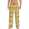 thumbnail image 2 of Picia Sea and Sand Mens Soft Woven Cotton Elastic Waistband Sleep Pajama Pant Lounge Sleep Pant With Pockets And Drawstring-XX-Large, 2 of 9