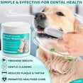 thumbnail image 2 of EcoEarth Pet Teeth Cleaning Wipes for Dogs & Cats, Dental Finger Pads, 50 Count (1 Pack), 2 of 7