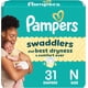 thumbnail image 1 of Pañales Pampers Swaddlers Talla 0 Recién Nacido 31 unidades, 1 of 9