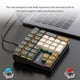 thumbnail image 3 of Teclado numérico mecánico con cable Inteprter Apayado K33 mecánico eje azul, 3 of 6