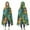 Green Cartoon Dinosaurs-3, variant on Wearable Blanket,Green Cartoon Dinosaurs Eggs Pattern Hooded Wearable Flannel Blanket for Adults & Teens,Winter Poncho Shawl Wrap Cape Cozy Anti-Pill,50"x60"