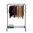 thumbnail image 1 of Rack de ropa MYRVA con diseño de un poste MINIMALISTA para espacios pequeños con base reforzada, 1 of 4