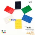 thumbnail image 2 of 5pcs DIY Building Blocks Thin Figures Bricks 4x6 Dots 12Color Educational Creative Compatible With Brand Toys for Children 3032 5pcs white, 2 of 6