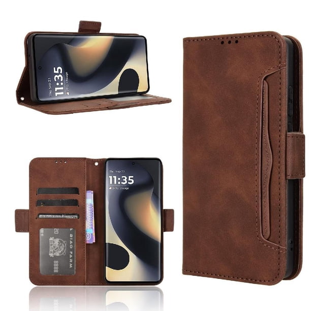 Funda Tipo Billetera GANGXUN para Motorola MOTO Edge 2024 5G – Tapa Flip con Tarjetero