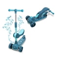 thumbnail image 3 of Scooter Monopatin Infantil Plegable Con Luz Y Sonido Verde, 3 of 8