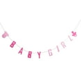 thumbnail image 2 of Ropa de chupete para bebé niña o niño, pancarta de fieltro, guirnalda para baby shower, letrero para fiesta, proveedor Rosado, 2 of 9