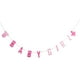 thumbnail image 2 of Burlap Banderín Empavesado Decoración , . Cumpleaños Rosado Colcomx Precioso Bunting Banner, 2 of 8
