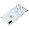thumbnail image 3 of Designed for iPhone XS / iPhone X Bling Glitter Case Glow in The Dark Funny Shiny Sparkle Noctilucent Fluorescent for Women Girls Protective Case for iPhone XS / iPhone X, White, 3 of 6