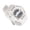 White, variant on Men's Classic Vintage Square Digital Sport Chronograph Wristwatch. Water Resistant WR50M for Swimming and Running, Multifunctional Night Light Alarm, Crisp White Design (9.4 inches / 23.8 cm)