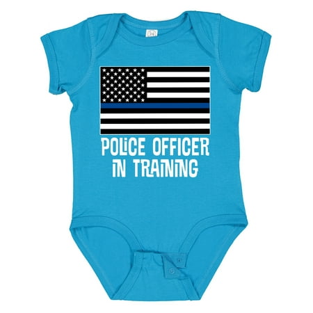 

Inktastic Police Officer in Training Gift Baby Boy or Baby Girl Bodysuit