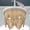 White, variant on Chords Attic 42” Boho Beaded Ceiling Fan with Light and Remote, DC Quiet Motor 6 Speed Farmhouse Chandelier Fan Light Fixture for Living Room, Bedroom