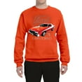 thumbnail image 2 of Wild Bobby, Ford '76 Gran Torino Vintage Car Cars and Trucks Unisex Crewneck Graphic Sweatshirt, Orange, Large, 2 of 3