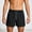 Black, variant on WIZUTIZ Mens 7" Athletic Running Shorts with Liner Lightweight Workout Shorts Quick Dry Tennis Hiking Basketball Gym Shorts