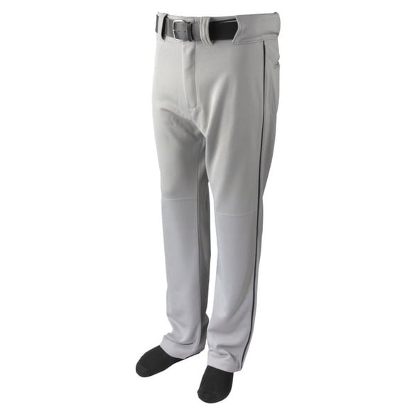 BASEBALL PANT W/ PIPING-GREY/BLACK-AXL