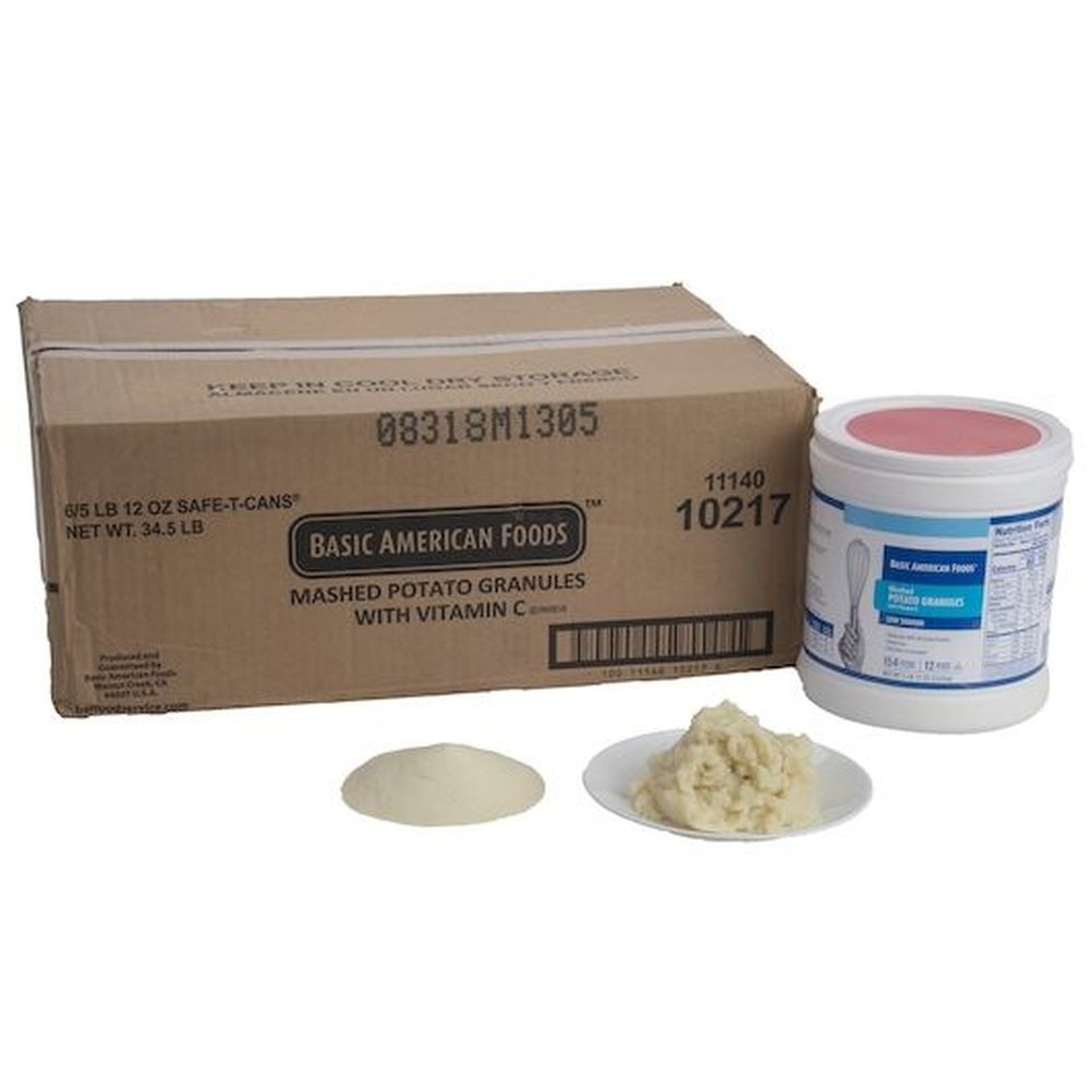 Basic American Foods Mashed Potatoes with Vitamin C, 92 Ounce -- 6 per Case.