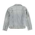 thumbnail image 2 of Levi's Womens Ex Boyfriend Jean Jacket, Blue, Large, 2 of 2