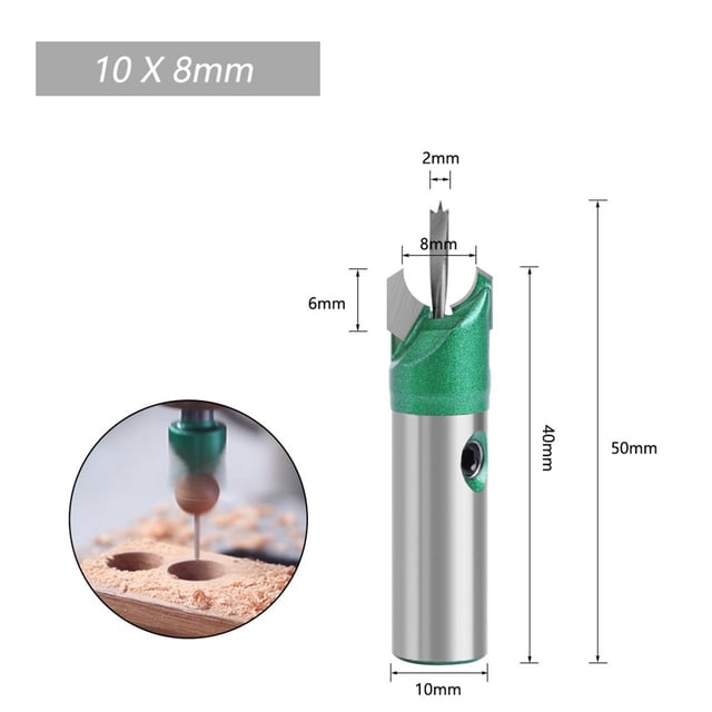 6-30mm Buddha Beads Ball Milling Cutter 10mm Shank Router Bit Woodworking Tools