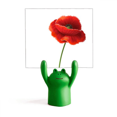 thumbnail image 1 of Simplicidad flor roja Pintura arte Corn poppy Estante de notas, estante de ranas de animales de dibujos animados, 1 of 3