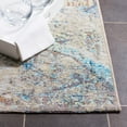thumbnail image 5 of SAFAVIEH Barbados Micah Abstract Indoor/Outdoor Area Rug, Ivory Blue/Green, 8' x 10'5", 5 of 11
