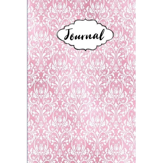 Journal: Blank Lined Paper Diary Notebook for Adult Women Beautiful Floral Flower #7 Pink