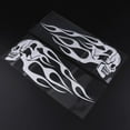thumbnail image 3 of jiaping Flame Decals Stickers 34 . 2x12 . 8cm Gas Tank Motorcycle Custom White, 3 of 9