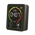 thumbnail image 2 of JISADER Air Quality Detector Professional Air Analyzer for Kitchen Greenhouse Office black, 2 of 9