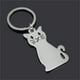 thumbnail image 3 of Metal Personalizado Publicidad Pequeño Regalo Colgante Metal Liso Gato y Perro Llavero Colgante Accesorios, 3 of 3
