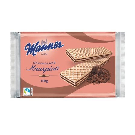 Manner Knuspino Schoko Wafer 110g