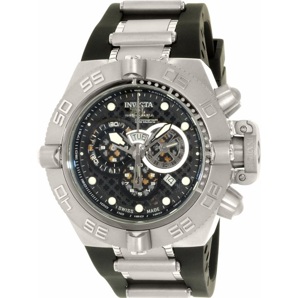 Invicta Men's 6576 Subaqua Quartz Chronograph Black Dial Watch