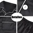 thumbnail image 3 of Pijamas Y Shorts De Seda De Verano Para Hombre, 3 of 6