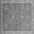 thumbnail image 1 of Ahgly Company Indoor Square Oriental Gray Industrial Area Rugs, 5' Square, 1 of 4